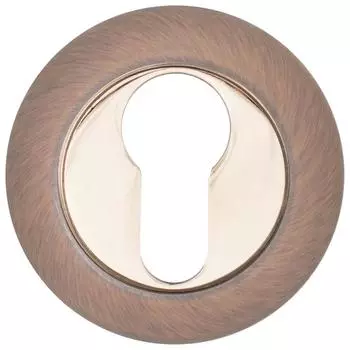 Накладка под евроцилиндр Q15 цвет медь