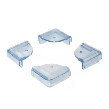 Накладки для мебели Halsa треугольные ПВХ цвет прозрачный 4 шт.