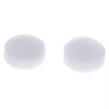 Накладки фетровые Standers 10 мм, круглые, войлок, цвет белый, 32 шт.