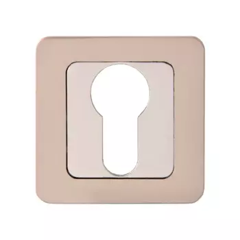 Накладки на цилиндр Armex DP-C-22-NISM, алюминий, цвет матовый никель