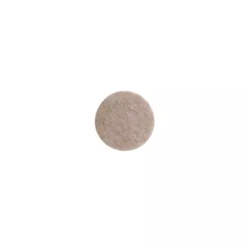 Накладки Standers 20 мм фетр круглые цвет бежевый 16 шт.