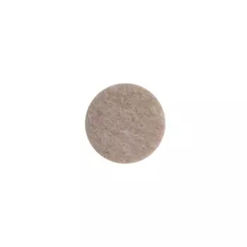 Накладки Standers 25 мм фетр круглые цвет бежевый 8 шт.