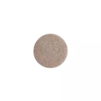 Накладки Standers 28 мм фетр цвет бежевый 8 шт.