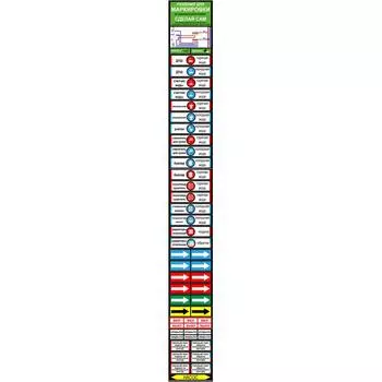 Наклейка «Дом» 600x65 мм полиэстер