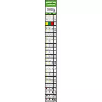 Наклейка «Электро» 600x65 мм полиэстер