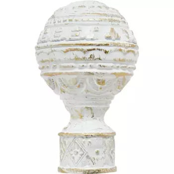 Наконечник Ампир Inspire алюминий цвет белый классик 20 см