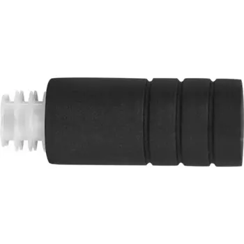 Наконечник Цилиндр Inspire металл цвет черный d20 мм 2 шт