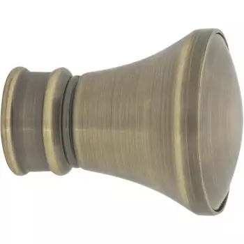 Наконечник для карниза Arttex Юла металл цвет золото антик 2.8 см