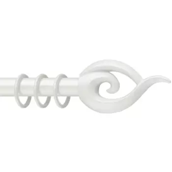 Наконечник для карниза Arttex Огонь металл цвет жемчужный 2 см