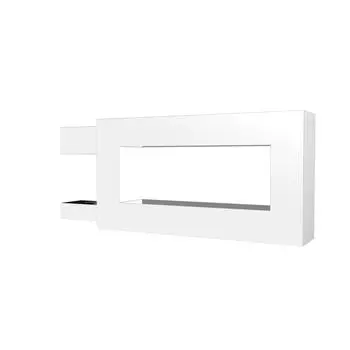 Наконечник Фрейм металл цвет белый 75 см