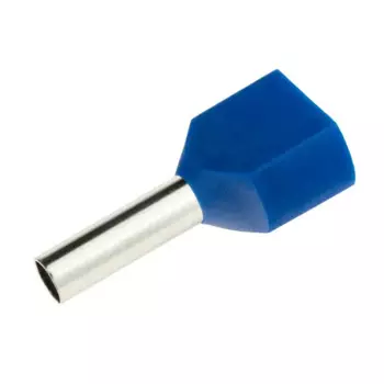 Наконечник-гильза Duwi НШВИ 2 2.5-10 мм цвет синий 25 шт.