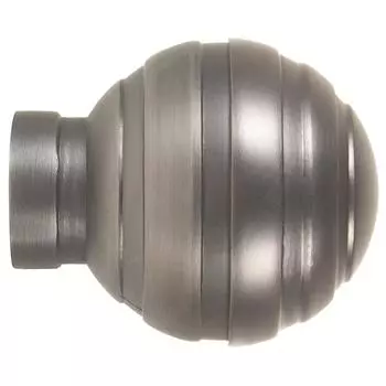 Наконечник «Клубок» 5 см цвет титан