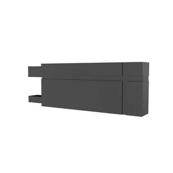 Наконечник Лайн металл цвет черный 93 см