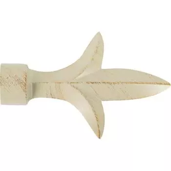 Наконечник Inspire «Лотос» 10.5 см цвет белый антик