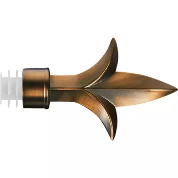 Наконечник Лотос Inspire металл цвет античная медь 20 см