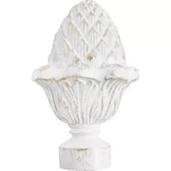 Наконечник Орех Inspire алюминий цвет белый классик D20 мм