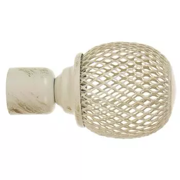 Наконечник Inspire «Сетка» 7.5 см цвет белый антик