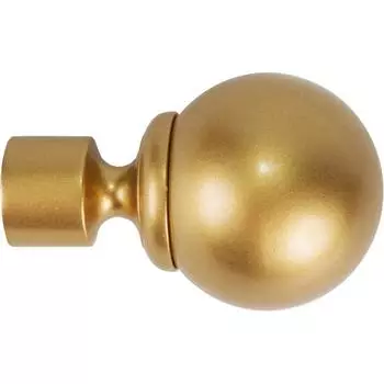 Наконечник «Шар», цинковый сплав, цвет золото матовое, 2 см