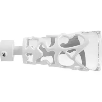 Наконечник «Верона» металл цвет жемчуг 2 см 1шт.