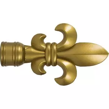 Наконечник «Викториан» цинковый сплав цвет золото матовое 2 см 1шт.