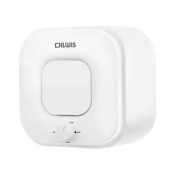 Накопительный водонагреватель электрический 10 л Dilwis DS 10 O 2 кВт эмалированная сталь