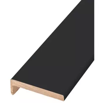 Наличник Дестро 2150x70x8 мм Hardflex ламинация цвет стип антрацит (комплект 5 шт.)