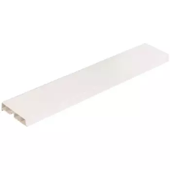 Наличник ПВХ прямой 3000x80x20 мм цвет белый