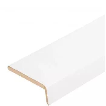 Наличник телескопический 2500x70x26 мм эмаль белая