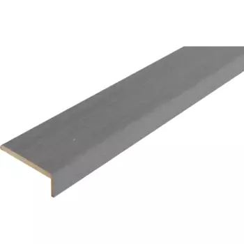 Наличник телескопический Челси 2200x71x6 мм финиш-бумага ламинация цвет сильвер