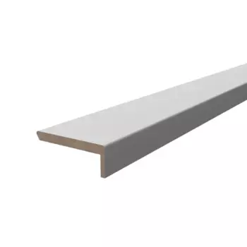 Наличник телескопический Палладиум 70x8x2140 мм ПВХ-ламинация цвет Милк