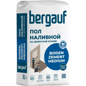 Наливной пол Boden Zement Medium 20 кг