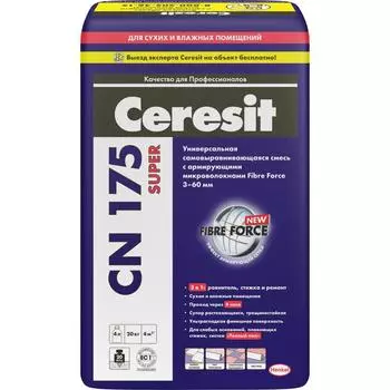 Наливной пол Церезит CN 175 20 кг