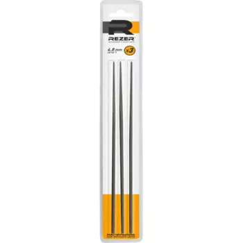 Напильник круглый Rezer RF4.8, 3 шт.
