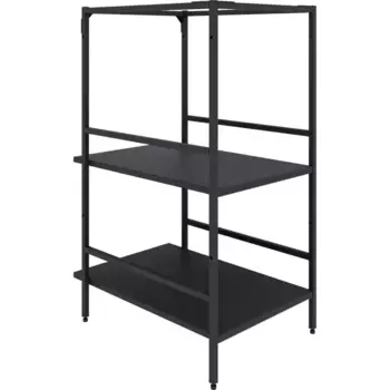 Напольный шкаф Вельга Konsensa 40x87x56 см цвет черный