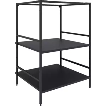 Напольный шкаф Вельга Konsensa 60x87x56 см цвет черный