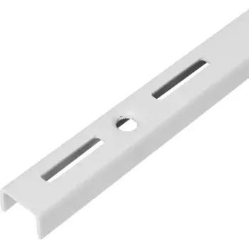 Направляющая однорядная Spaceo 150 см цвет белый