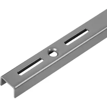 Направляющая однорядная Spaceo 150 см цвет серый