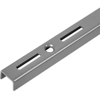 Направляющая однорядная Spaceo 250 см цвет серый