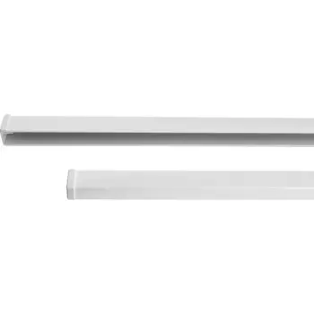 Направляющие для рулонной шторы 160 см алюминий цвет белый 2 шт