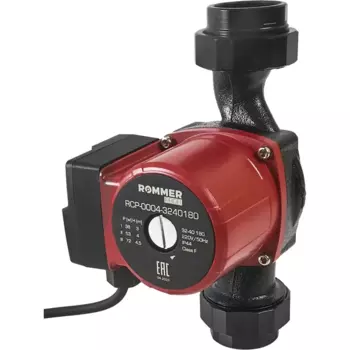 Циркуляционный насос Rommer Profi 32/4 180 мм с гайками 2"