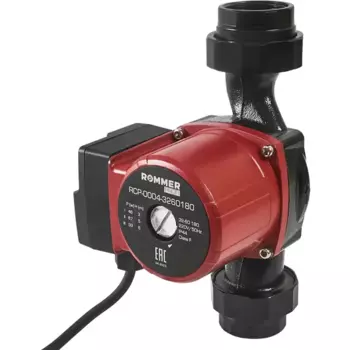 Циркуляционный насос Rommer Profi 32/6 180 мм с гайками 2"