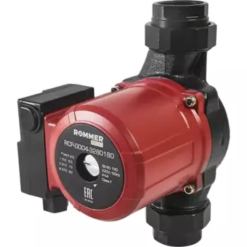 Циркуляционный насос Rommer Profi 32/8 180 мм с гайками 2"