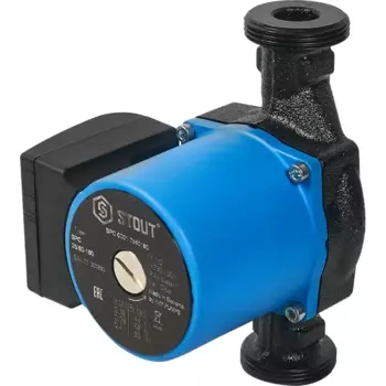 Циркуляционный насос Stout 25/6 180 мм с гайками 1 1/2"