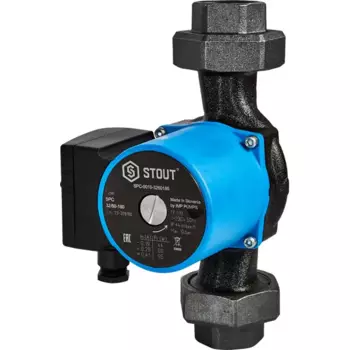Циркуляционный насос Stout 32/6 180 мм с гайками 2"