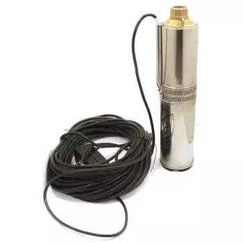 Насос садовый скважинный Водолей БЦПЭ 0,32-32У, кабель 32 м, 1200 л/час
