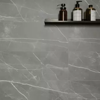 Настенная плитка Gracia Ceramica Pulpus 25x60 см 1.2 м глянцевая цвет серый