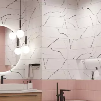 Настенная плитка LB Ceramics Одри 20x60 см 0.84 м цвет белый