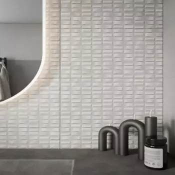 Настенная плитка Шахтинская Плитка Урбан низ 03 25x40 см 1.4 м цвет серый