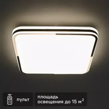 Светильник настенно-потолочный светодиодный Lumion Orso 3059/DL 48 Вт регулируемый белый свет цвет белый