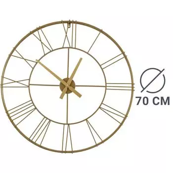 Настенные часы Atmosphera ø70 см золотые 166977B